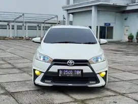 LOW KM TOYOTA YARIS S TRD SPORTIVO AT MATIC AUTOMATIC 2017 PUTIH