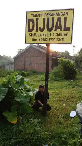 Dijual Tanah Pekarangan Bringin Pare