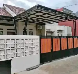 Rumah baru dijual 83m2(650jt) akses mobil Pekapuran Cimanggis Depok