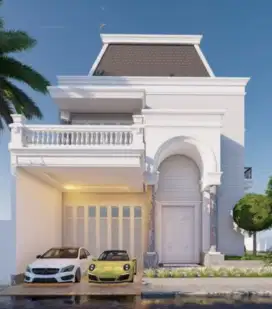 Rumah mewah 2 lantai 1 unit trakhir sebelah utara RSUD wongso negoro