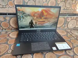 Asus full fitur core i3 gen 11 3ghz ram 8gb ssd 256gb nominus mulus