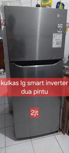 Kulkas LG Smart Inverter Dua Pintu NEGO