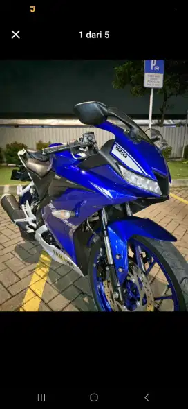 Jual yamaha r15 v3 2017 Low KM