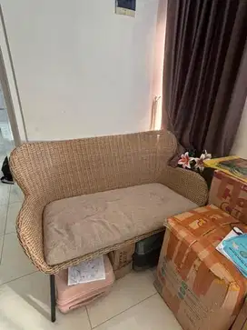 Kursi rotan sofa informa