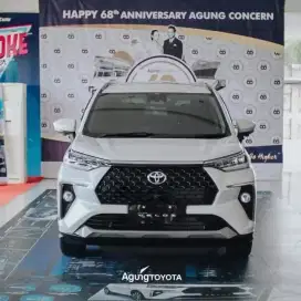 DP 13JT VELOZ 1.5 Q CVT 2025 KREDIT MANUAL MT HITAM PUTIH SILVER