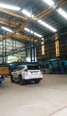 Workshop dan Bengkel siap pakai di Bekasi full bangunan di kab Bekasi