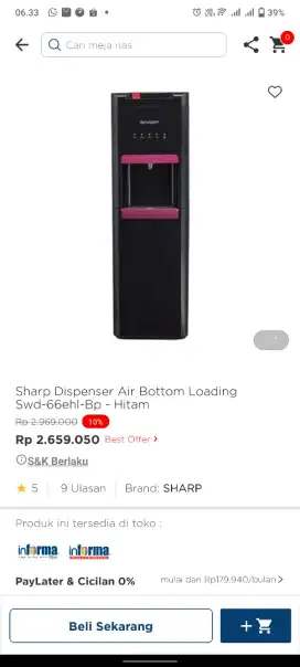 Sharp dispenser