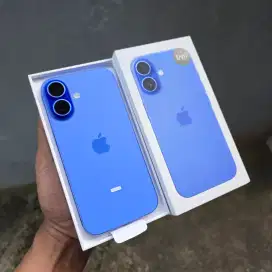 iPhone 16 128GB Garansi Resmi Tam iBox Pa/a warna ultramarline