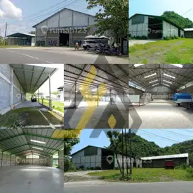 Dijual gudang lokasi cawas klaten luas 10205m BU!