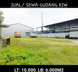 DIJUAL/DISEWAKAN GUDANG KAWASAN INDUSTRI WIJAYAKUSUMA/ KIW SEMARANG