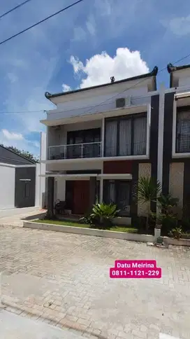 Rumah Pinggir Jalan Raya 5 Menit ke Tol Cimanggis Tanpa DP Free Biaya