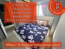 APARTEMEN 2BR 480Juta TOWER DAHLIA BASSURA CITY APARTMENT