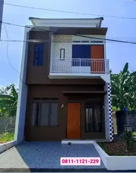 Rumah Cantik 2 Lantai Nuansa Bali Dekat Grand Depok City Free DP