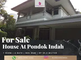 Dijual Rumah 2 Lantai di Kawasan Prime Pondok Indah Jakarta Selatan