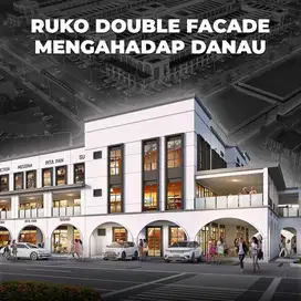 Ruko Maggiore Signature Hadap Jalan Alfresco View Danau Depan Sentosa