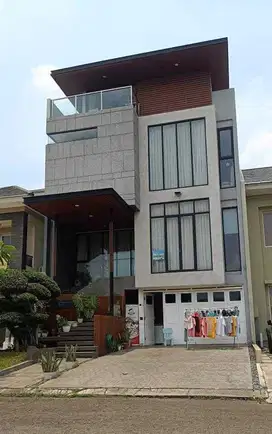 Jual rumah SHM 422m Alam Sutera Cluster Feronia 8x20 Tangerang Selatan