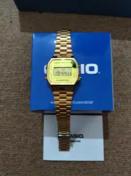Casio a168w gold original