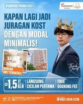kalo bisa punya apartemen sendiri kenapa harus kos??
