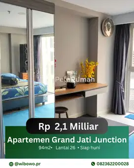 DIJUAL APARTEMEN JALAN PERINTIS KEMERDEKAAN APARTEMEN GRAND JATI JUNCT