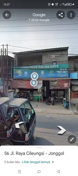 dojual murah ruko pinggir jalan depan taman buah mekarsari cileungsi
