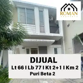Dijual rumah puri beta 2 kpr tanpa bank