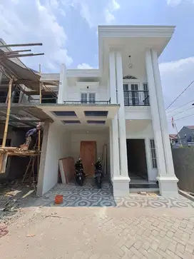 Di jual rumah murah clasic modern di Kalimulya Cilodong Depok