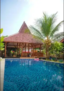 Dijual Rumah mewah bonus kolam renang,pendopo dekat stasiun Purwokerto