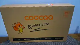 Tv led copcaa 32 smart tv baru