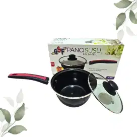 Panci Susu Enamel 18 cm