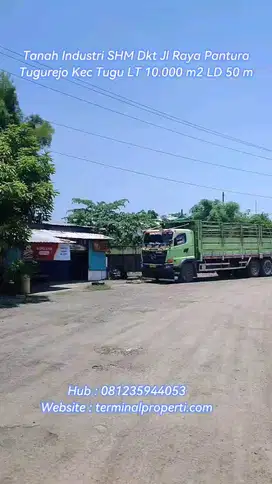 Tanah  Industri Dkt Jl Raya Pantura Tugurejo  Kec  Tugu Semarang Barat
