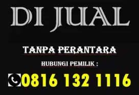 Dijual Tanah & Bangunan (SHM) Lokasi Sangat Strategis