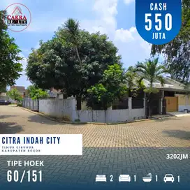 Dijual rumah hook dicitra indah city jonggol rumah siap huni