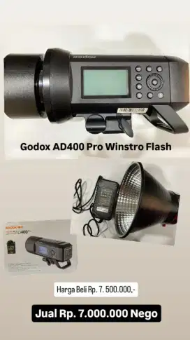 Godox AD 400 Pro Winstro Flash
