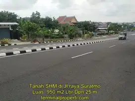 Tanah SHM Hak Milik di Jl Raya Suratmo Kel Kembangarum Semarang Barat