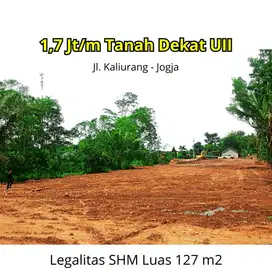 Tanah Murah Jogja 1 Jutaan Per Meter Dekat UII Jalan Kaliurang