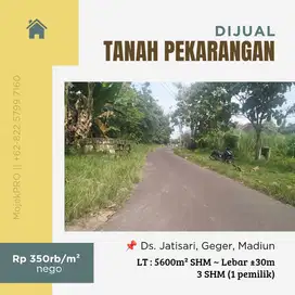 Tanah Pekarangan Luas Jatisari