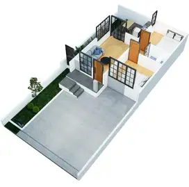 Rumah Purwokerto Utara Tidak Nempel Tetangga Sebelah