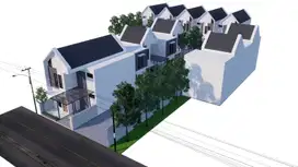 Rumah Pinggir Jalan Raya Bumiayu Kota Malang