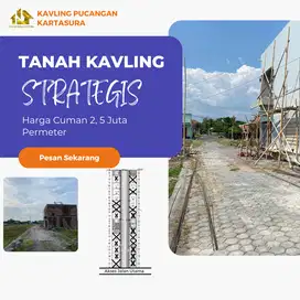 TANAH KAVLING 5 MENIT DARI KAMPUS UIN INVESTASI KOST SANGAT BAGUS