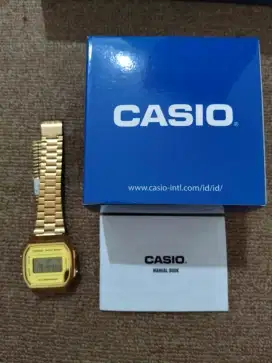 Casio a168w gold original
