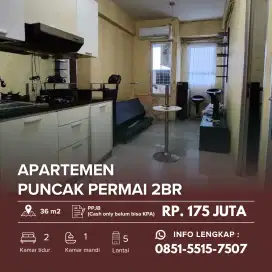 PUNCAK PERMAI 2BR ‼️Jual Murah Apartemen dekat Darmo