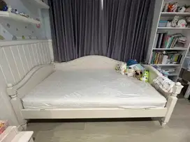 Ranjang toddler finishing duco 120x200 kayu solid