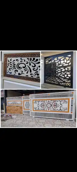 Pager, tralis, kanopi, reling tangga, balkon, dll