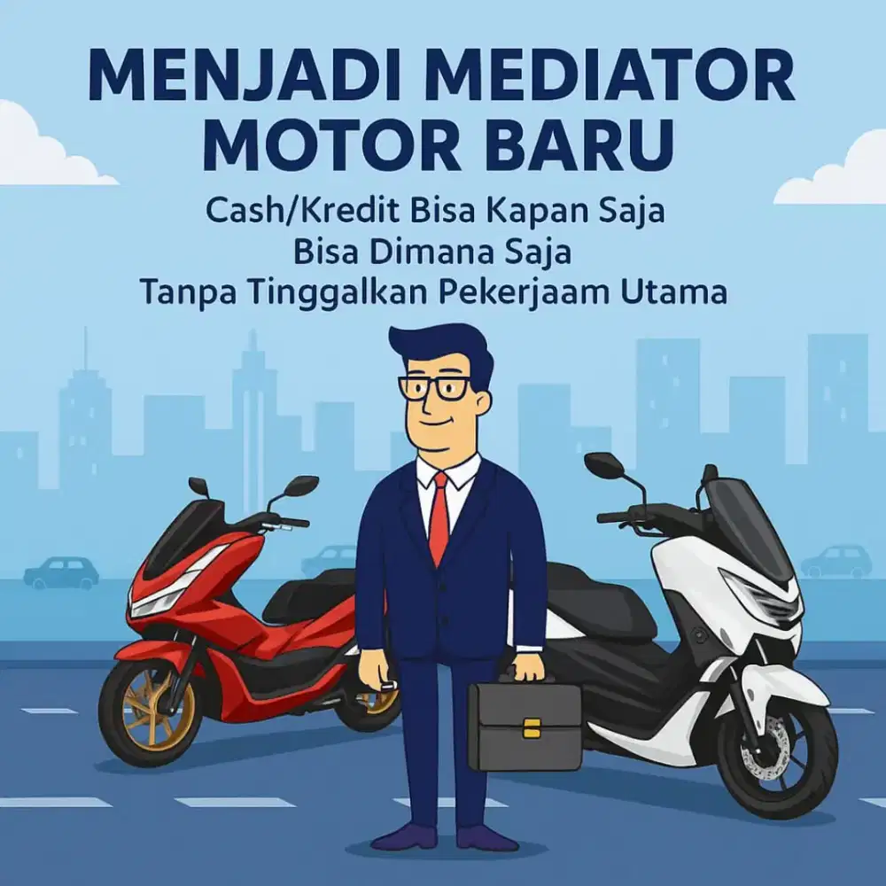 Lowongan Mediator dan Sales motor baru