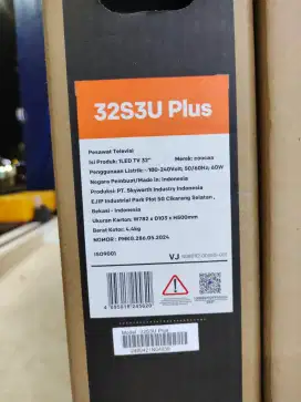 Coocaa 32S3U Plus – Smart TV 32 Inch Gambar Jernih & Fitur Lengkap!
