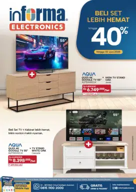 Promo tv aqua 55 inc google tv