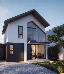 jual rumah baru furnish dua lantai manyaran semarang