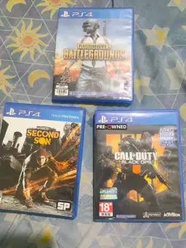 Jual Kaset BD ps4 second