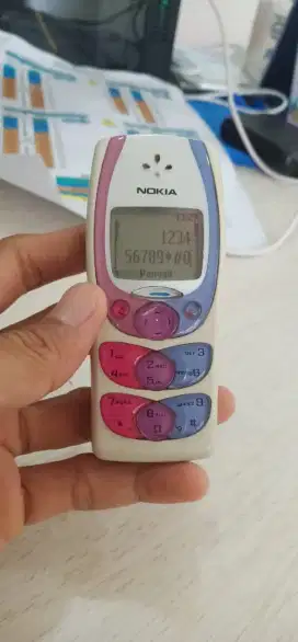 Jual hp Nokia 2300 kondisi normal fungsi sinyal Axis xl