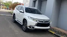 [ LOW KM ] Mitsubishi Pajero Sport Dakar AT Putih Facelift 2018 2019